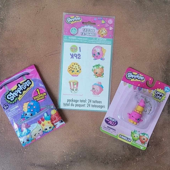 SHOPKINS LIPPY LIPS COSTUME AND SHOPKINS BUNDLE - Picture 10 of 16